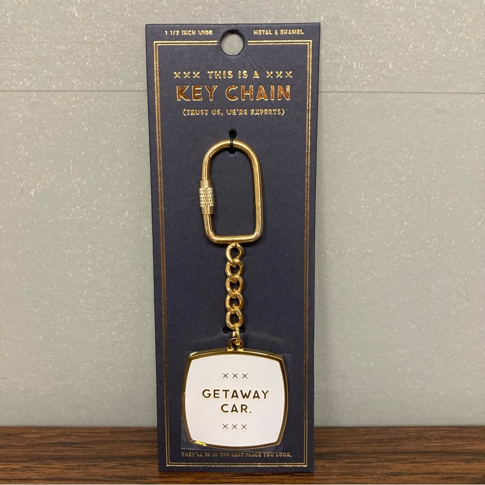 5/$15 NWT Easy, Tiger Getaway Car Metal & Enamel Key Chain